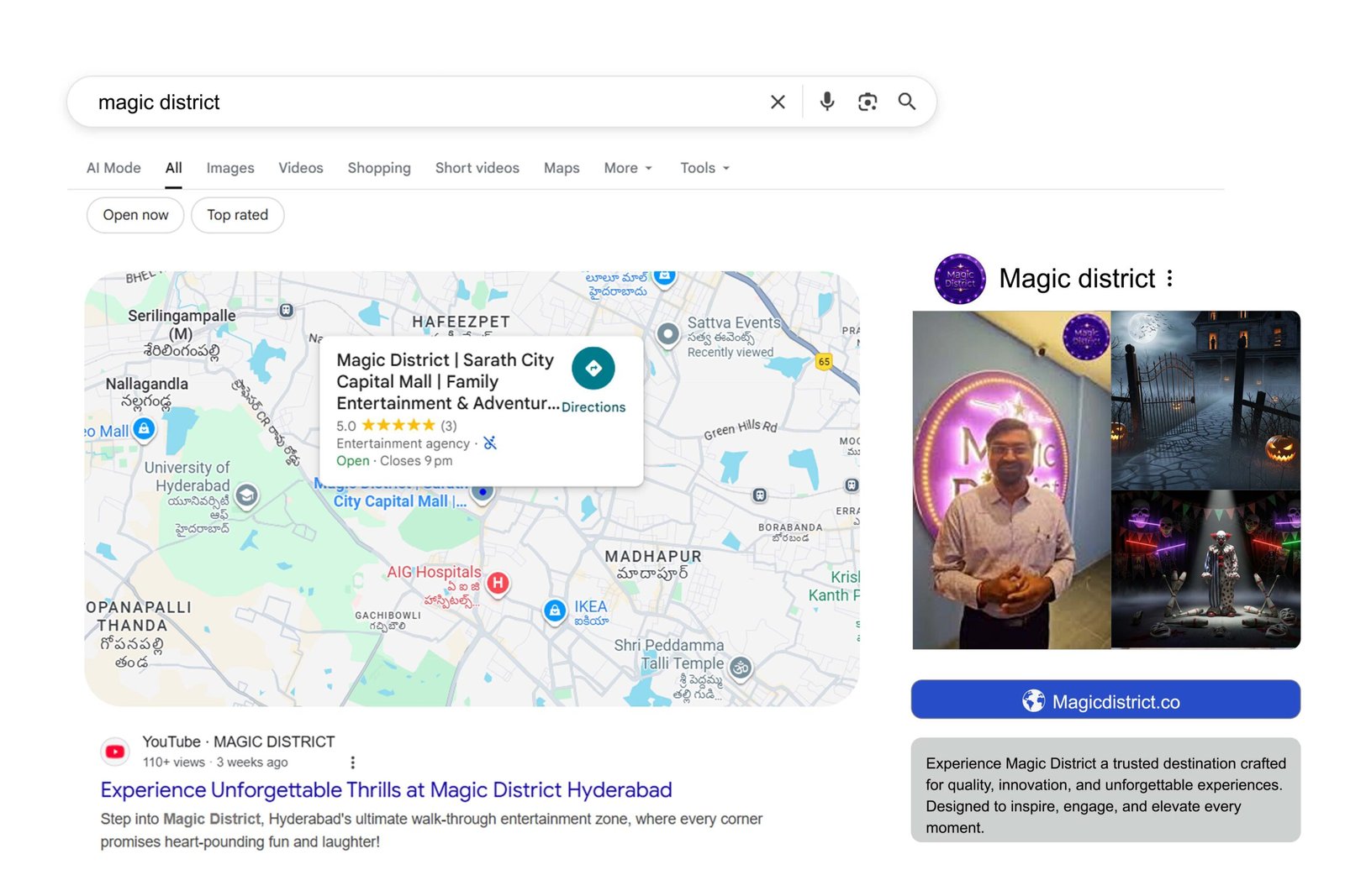 Vulcan Solar Google Business Profile