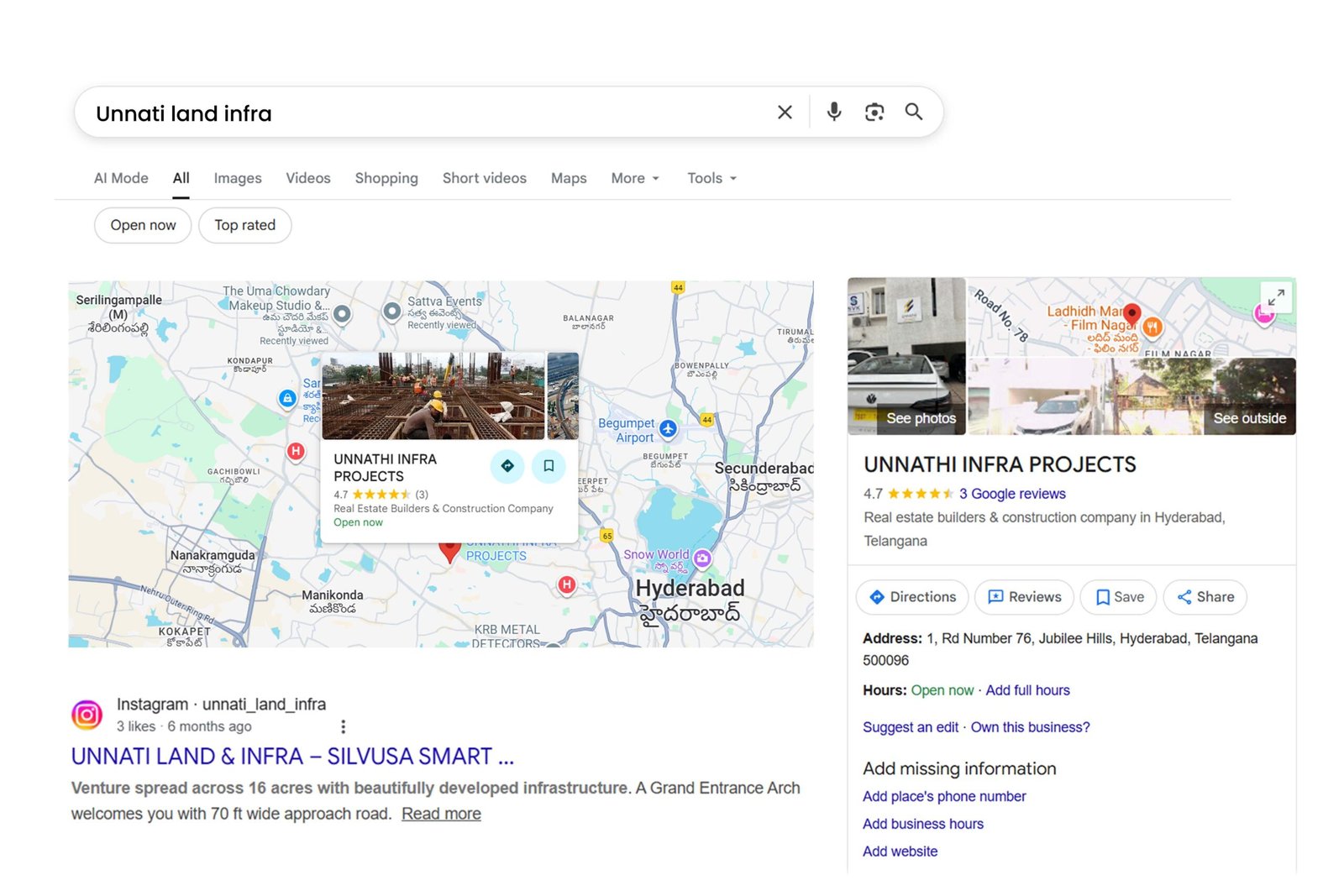 Vulcan Solar Google Business Profile