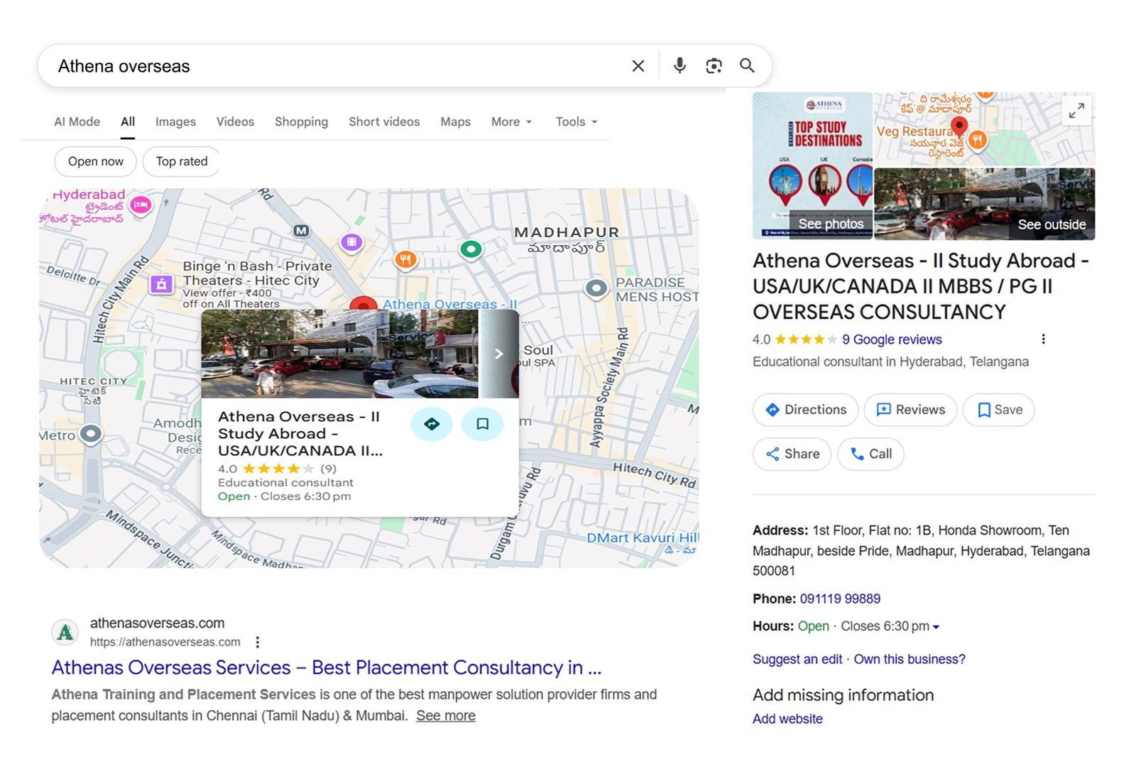 Vulcan Solar Google Business Profile