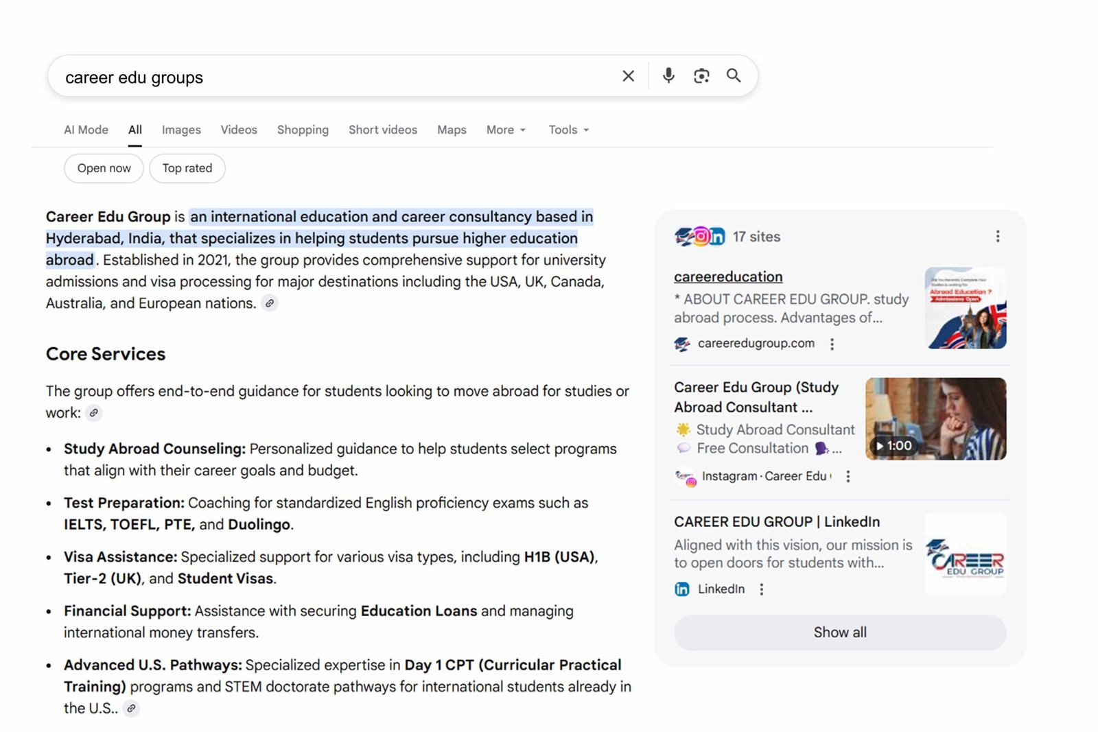 Vulcan Solar Answer Engine Optimization