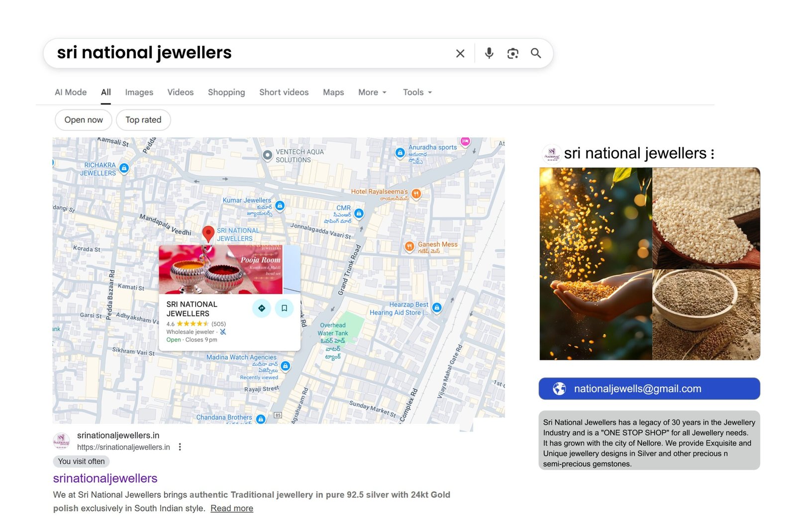 Vulcan Solar Google Business Profile